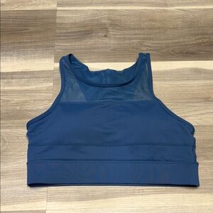 Women's Blue Sports Bra size large